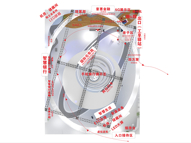 工商銀行——政府展臺設計